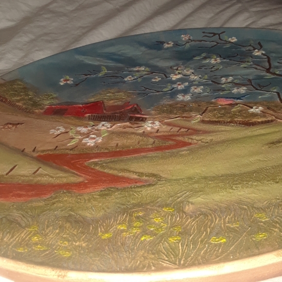 Byron Mold Vintage 1972 Ceramic Handcrafted Plate - Picture 7 of 8